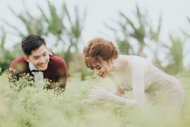 chụp ảnh cô dâu teen