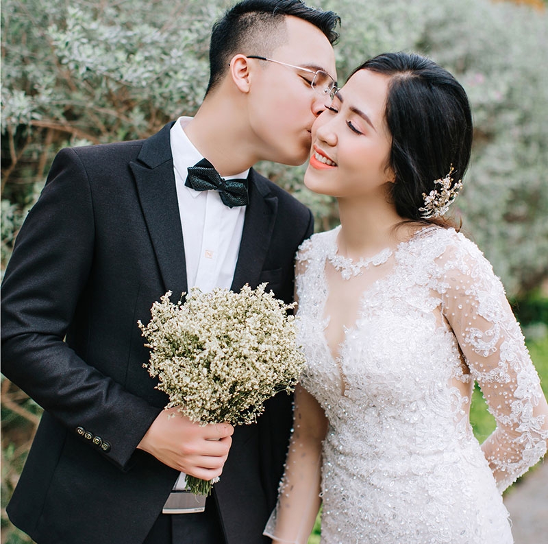 ý tưởng để chụp ảnh cưới phong cách hàn quốc đẹp?