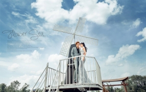 Chụp ảnh cưới đẹp giá rẻ tại phim trường paris