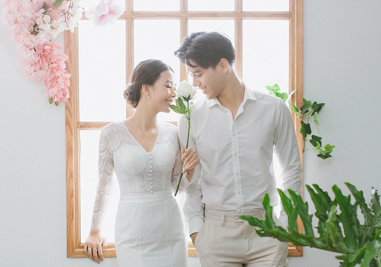 ý tưởng để chụp ảnh cưới phong cách hàn quốc đẹp?