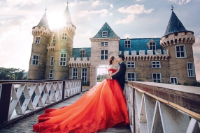 Chụp ảnh cưới đẹp giá rẻ tại phim trường paris