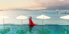 chụp hình cưới vịnh vĩnh hy 2019
