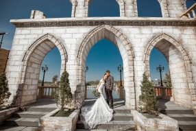 Chụp ảnh cưới đẹp giá rẻ tại phim trường paris